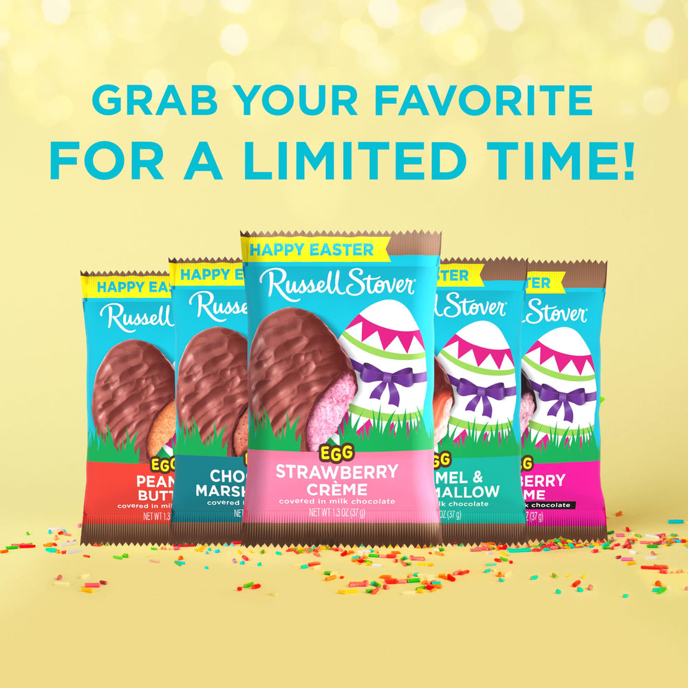 American-made Russell Stover, crafted since 1923 for holiday traditions.