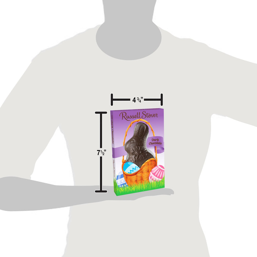 Russell Stover Easter Rabbit gift-ready packaging signals thoughtful seasonal treat