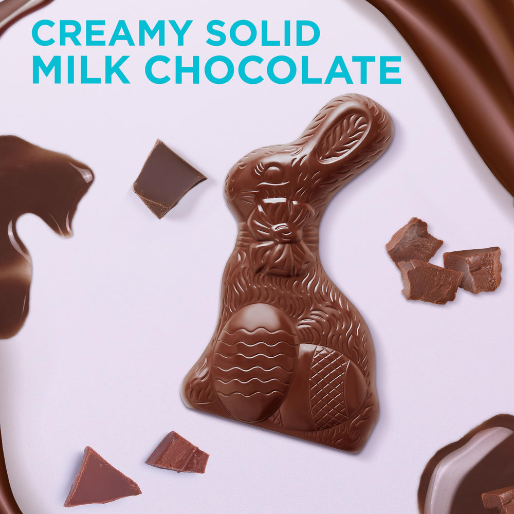 Russell Stover Easter Rabbit in a gift basket idea for Easter