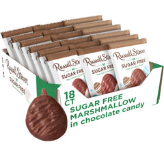 Russell Stover Easter sugar-free marshmallow chocolate egg with fluffy center