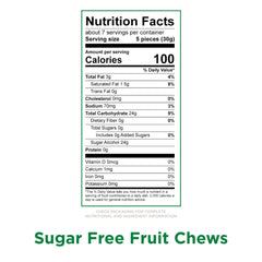 RUSSELL STOVER fruit chews close-up pieces highlighting chewy texture and fruity sweetness