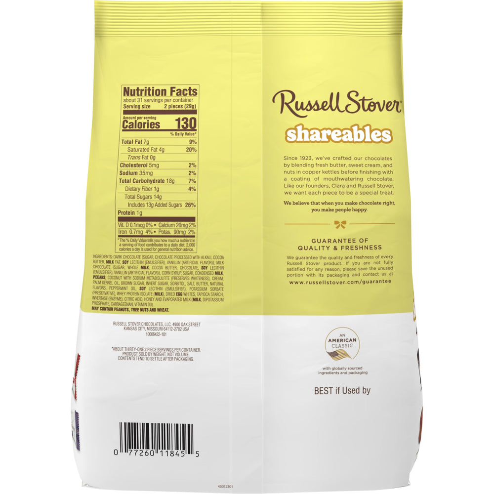 Gift-ready Shareables bag for celebrations and everyday treats.