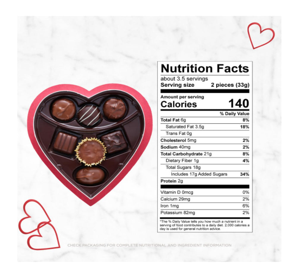 Russell Stover heart twin-pack offers double gifting opportunities for loved ones