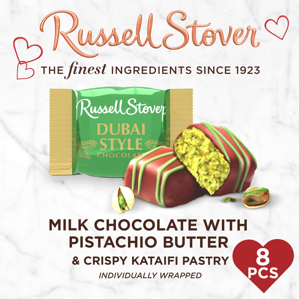 Individually wrapped chocolates for easy sharing and gifting.