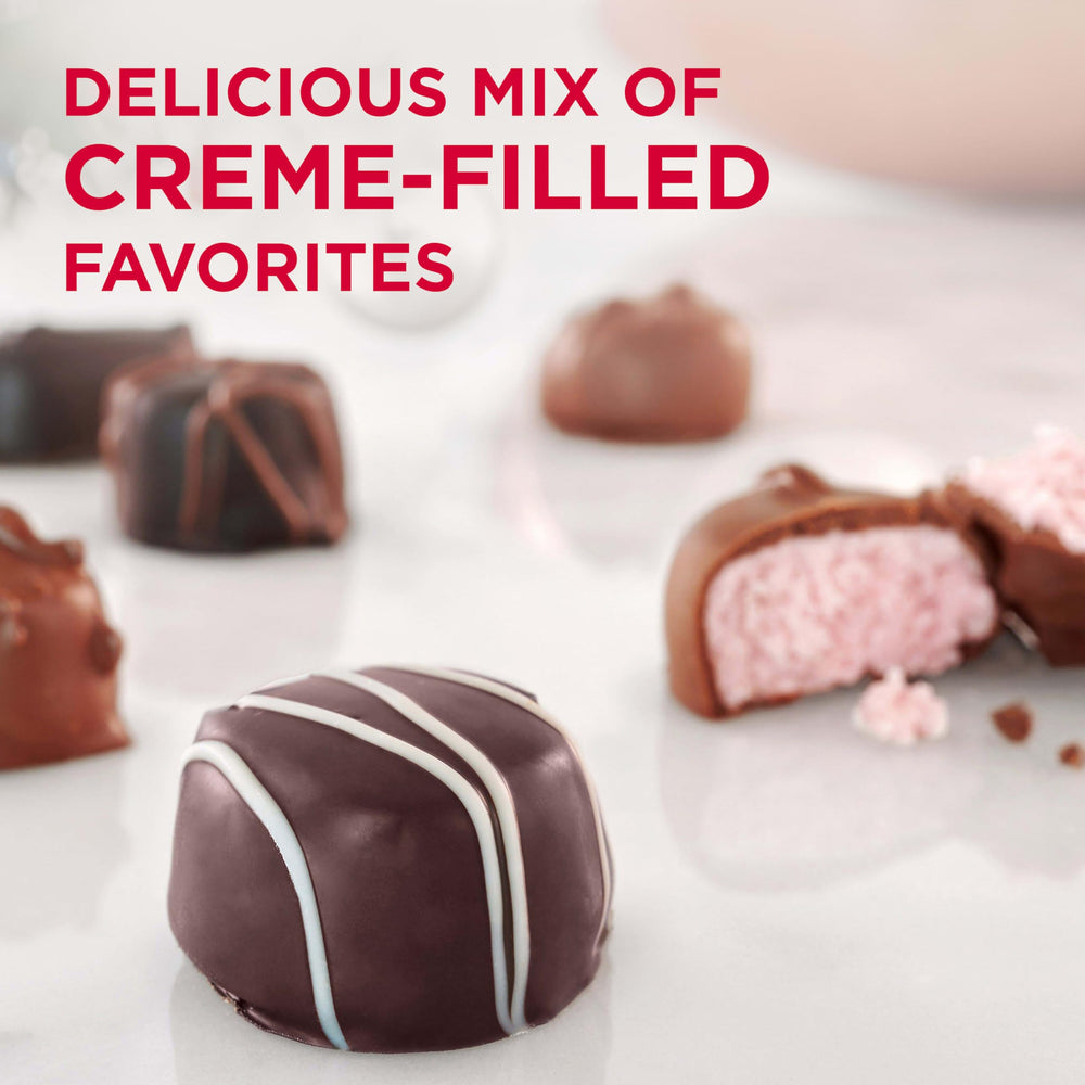 Russell Stover milk chocolate maple nut butter for a creamy, nutty treat.