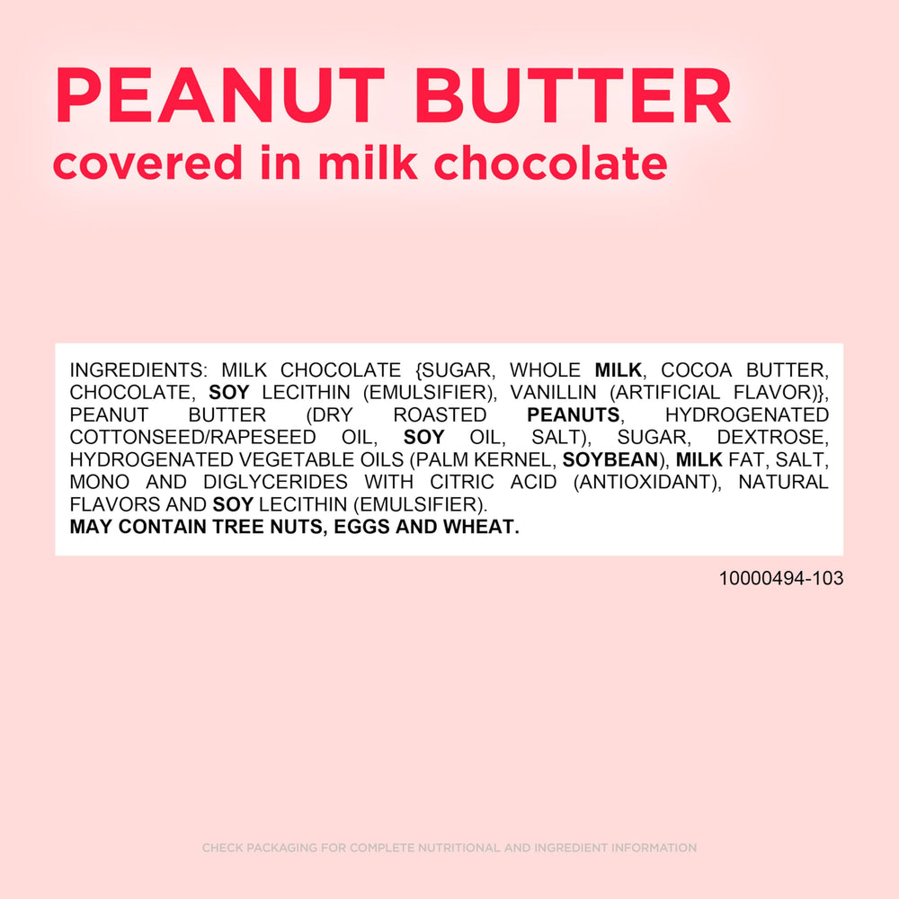 RUSSELL STOVER milk chocolate peanut butter heart wrapped for gifting.