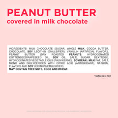 RUSSELL STOVER milk chocolate peanut butter heart wrapped for gifting.