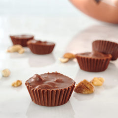 Milk chocolate peanut clusters by Russell Stover, a classic snack option