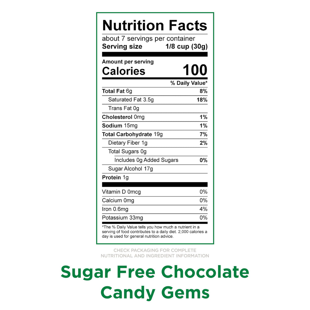 Stevia-sweetened treats by Russell Stover provide a plant-based sugar-free option.