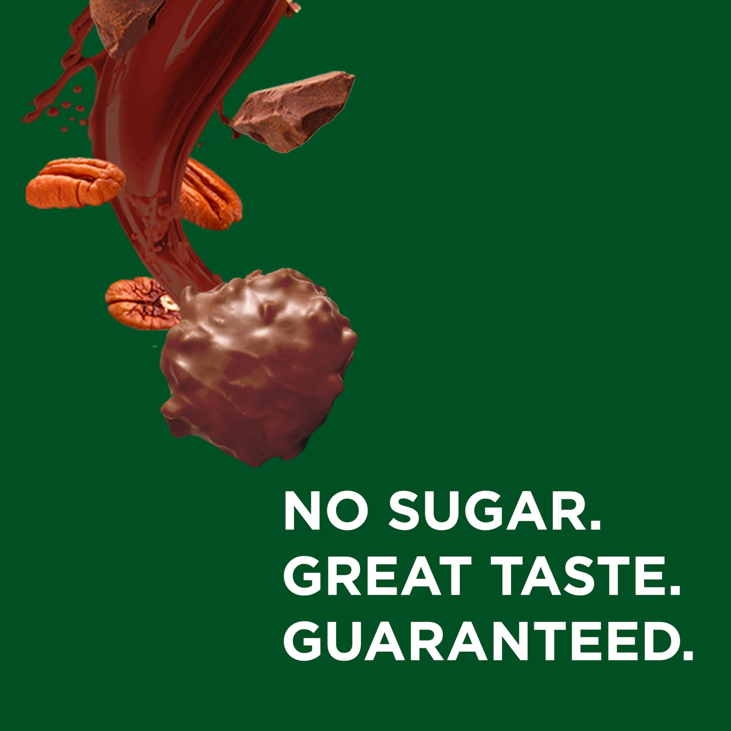 RUSSELL STOVER coconut piece, rich flavor in a sugar-free bite.