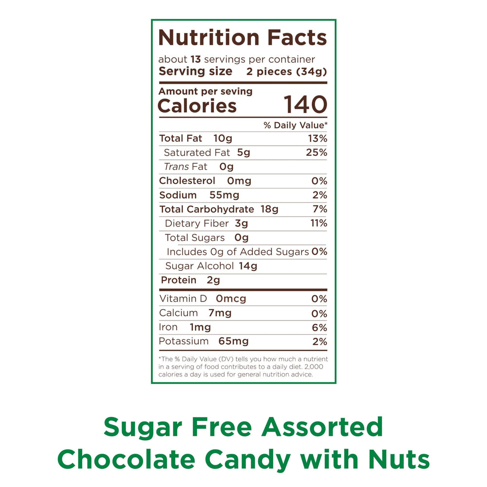 RUSSELL STOVER Nougat with Peanuts and Caramel piece, chocolate covered.