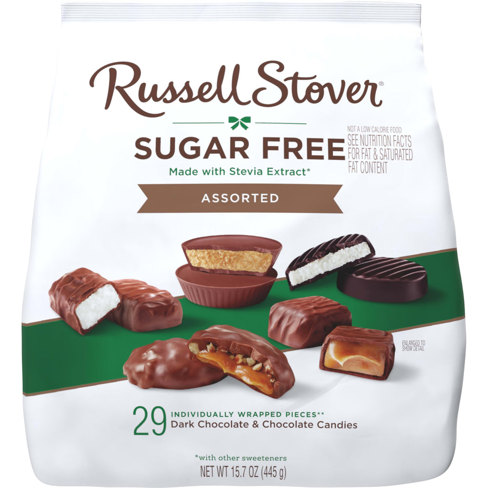 RUSSELL STOVER Sugar Free candy bowl setup for entertaining.