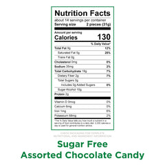 RUSSELL STOVER Sugar Free caramel candy close-up highlighting rich flavor.