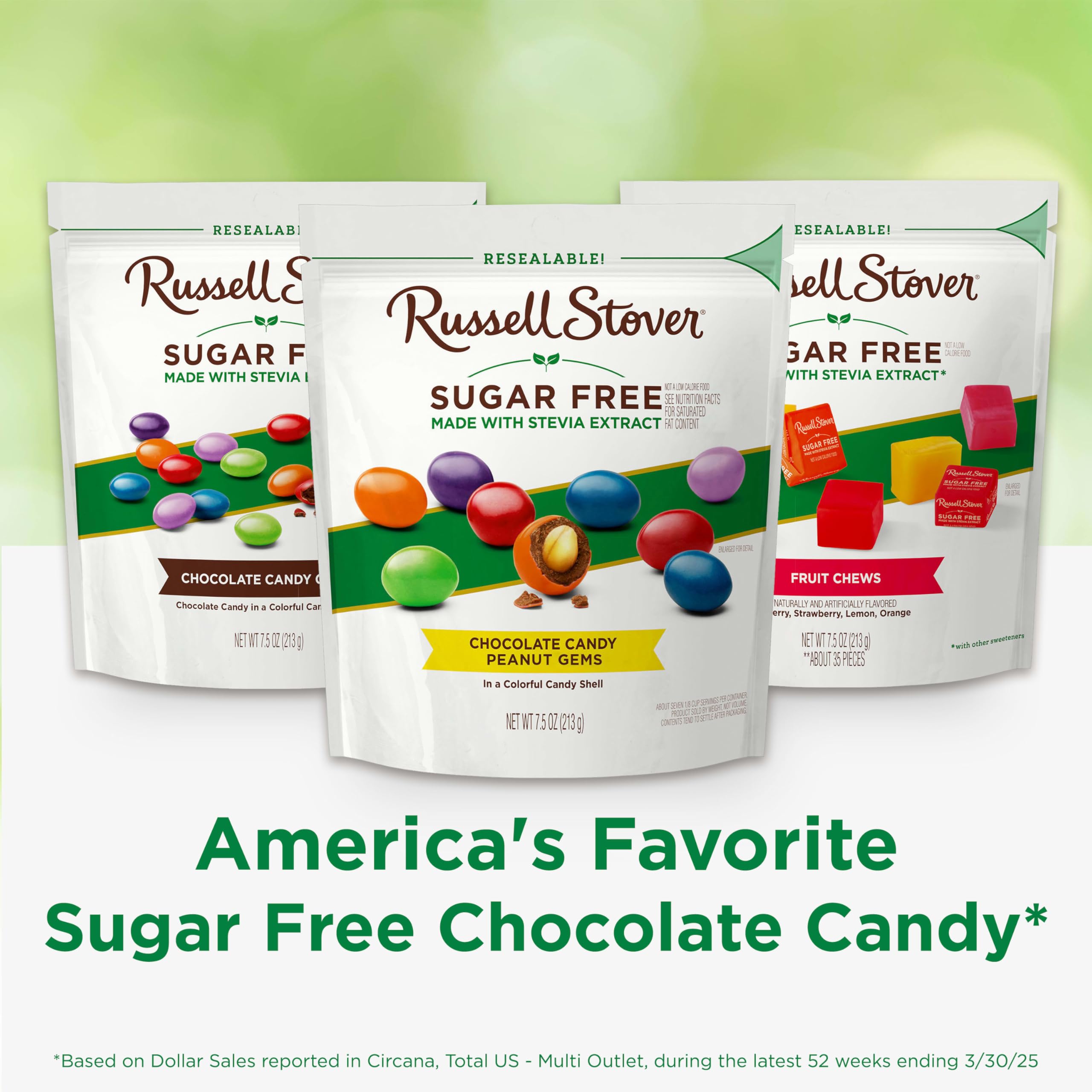 On-the-go bag shown for quick, sugar-free sweet moments