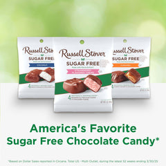 Russell Stover heritage 1923 sugar-free strawberry creme candy packaging