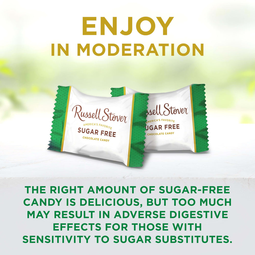 Russell Stover sugar-free strawberry creme tasting moment with milk
