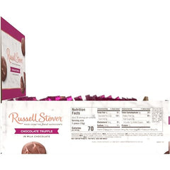 Russell Stover truffles arranged on a dinner party tray for elegant dessert moments.
