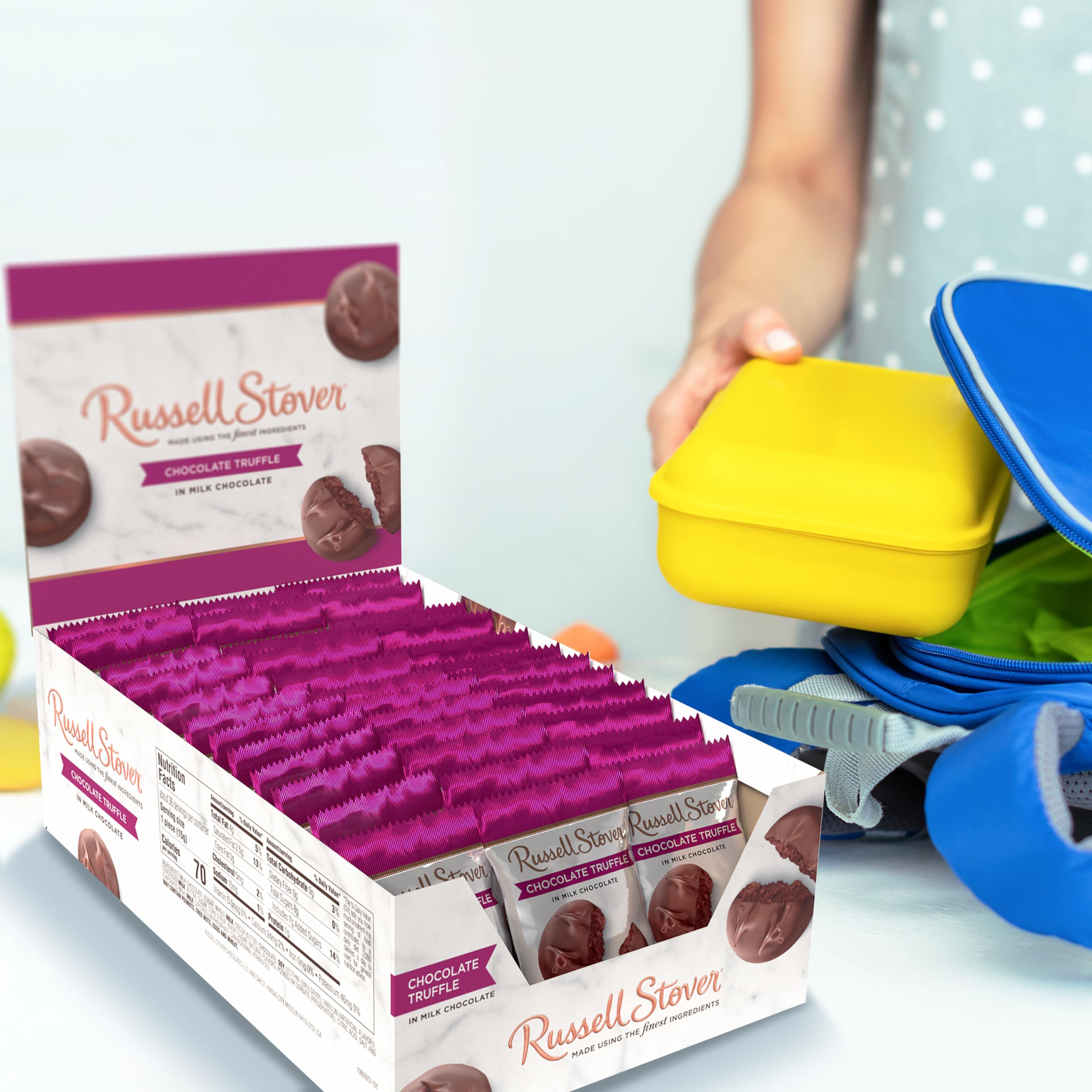 Russell Stover truffles offer timeless sweetness for small celebrations.