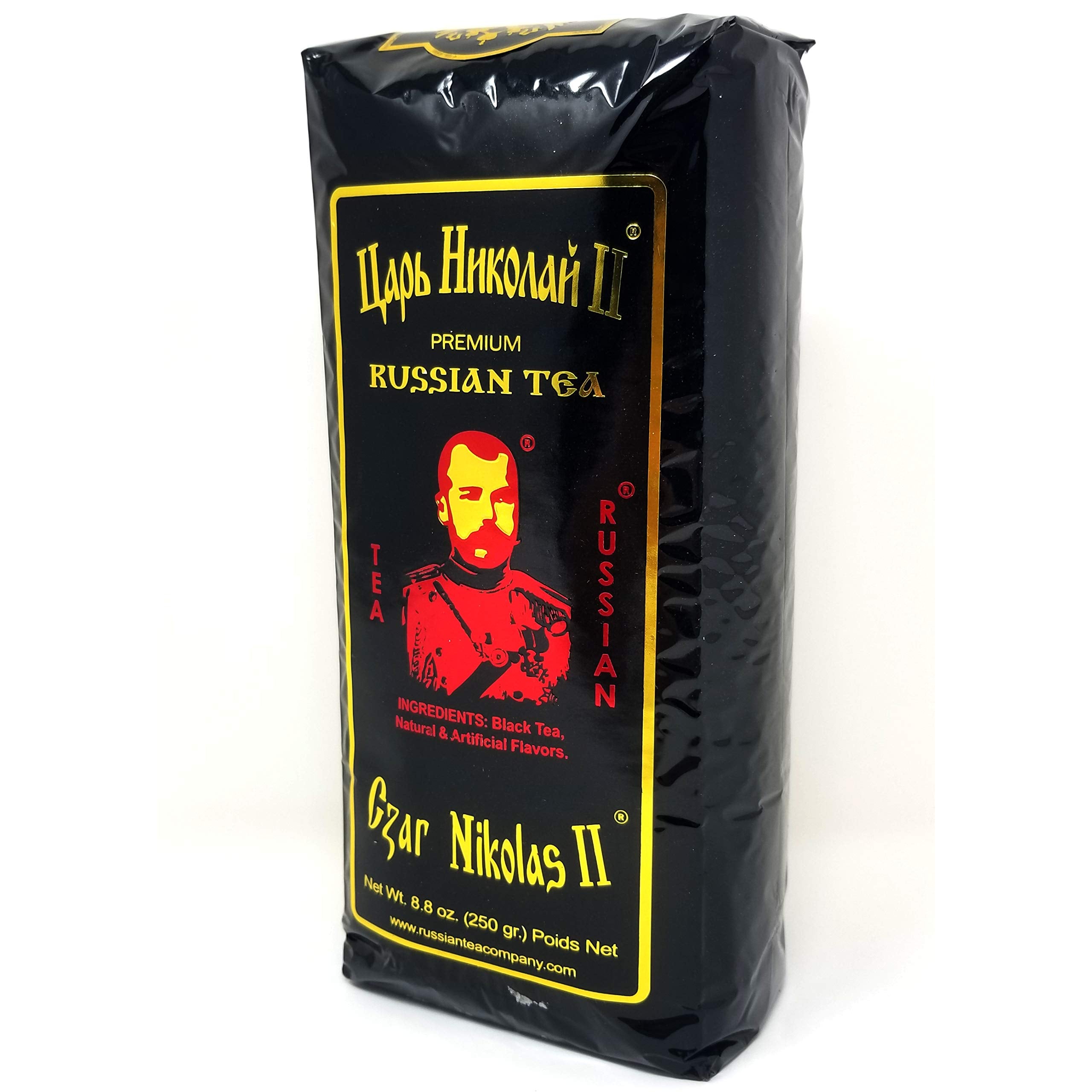 Russian Tea Tea Czar Nikolas II brewed cup, inviting savor and bold character in every sip.