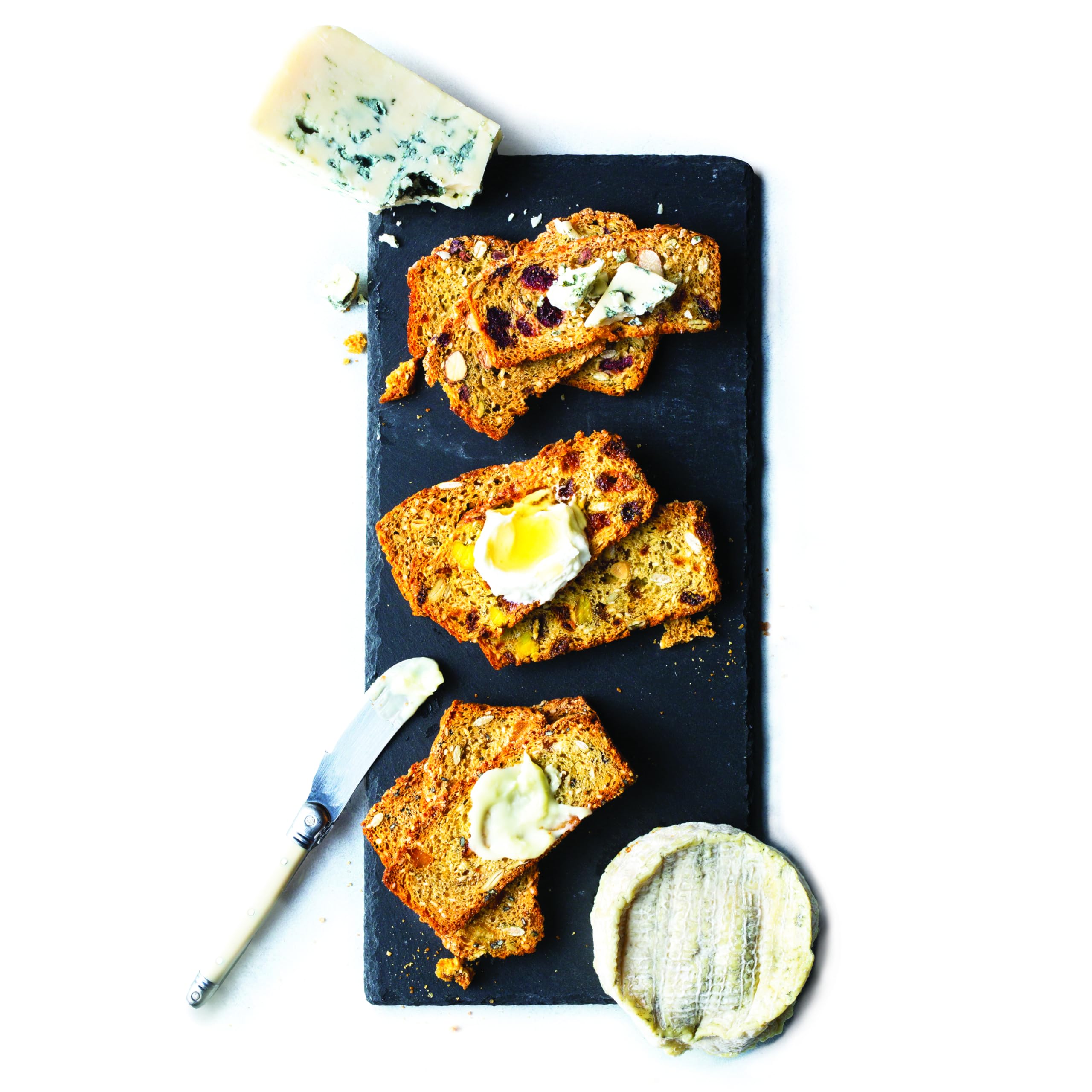 Rustic Bakery thin-cracker texture shown for cheese pairing ideas