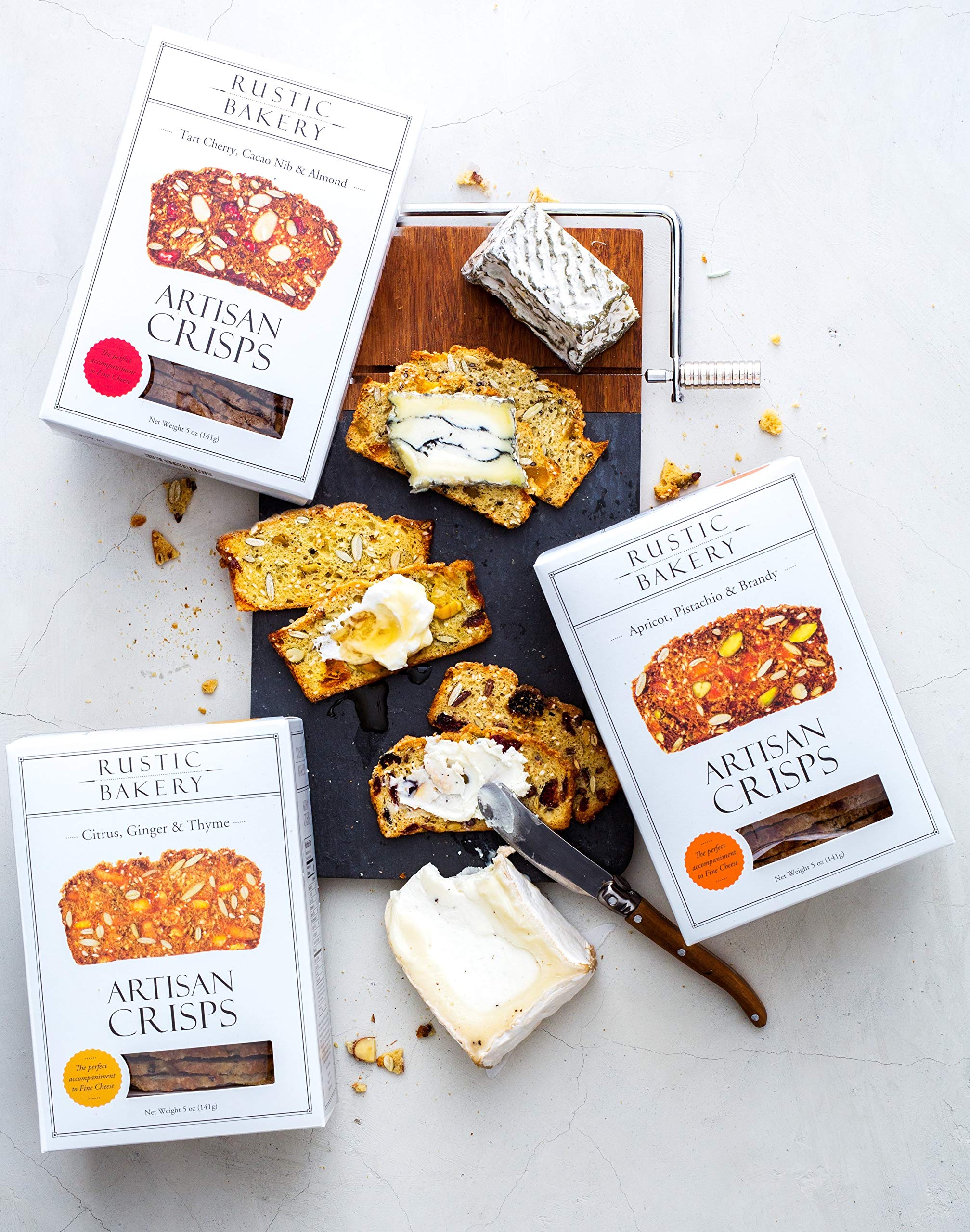 Rustic Bakery tart cherry cacao nib almond crisps serving bowl invites sharing.