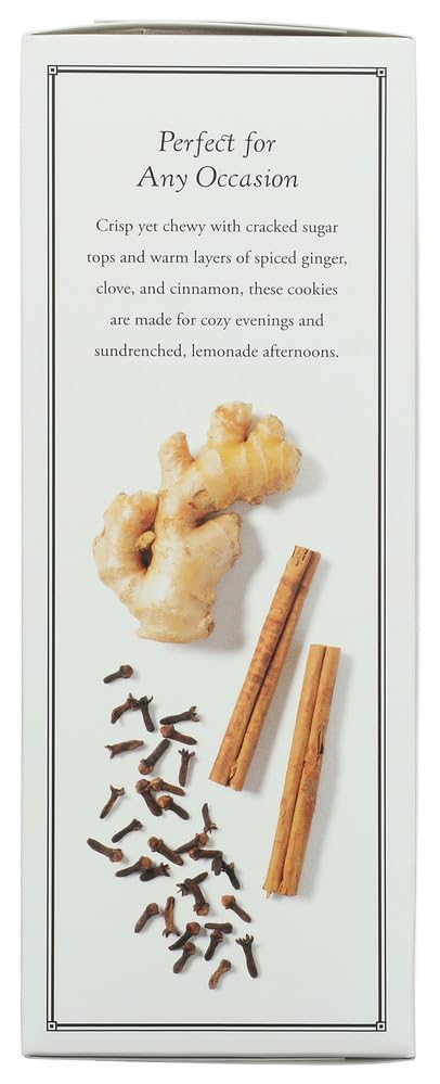 Rustic Bakery ginger snap cookie ingredient scene emphasizes wholesome spices for cozy moments.