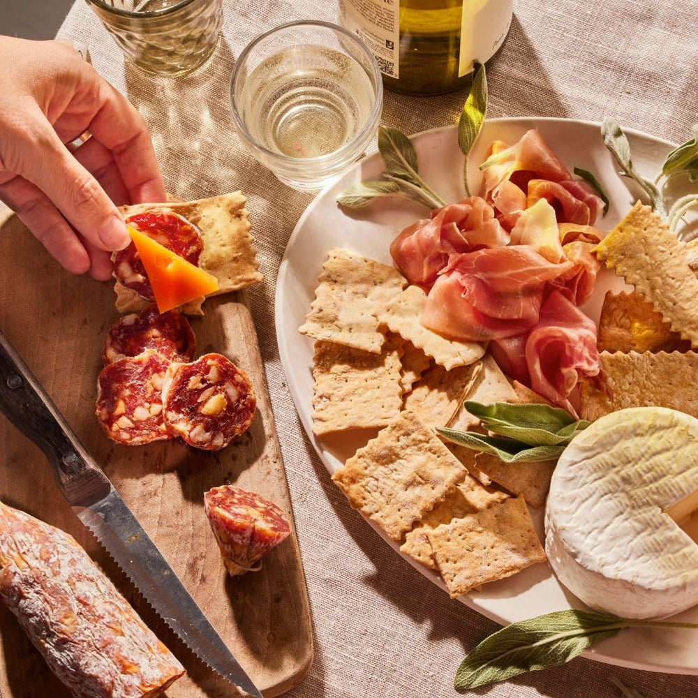 Rustic Bakery organic ingredients crackers baked in Sonoma County