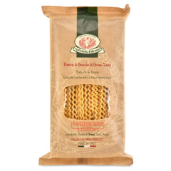 Rustichella d'Abruzzo Fusilli Col Buco 17.6 dry pasta bundle ideal for hearty tomato sauces.