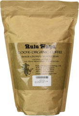 Ruta Maya Coffee Medium Roast brew setup demonstrates versatile use for drip or French press.
