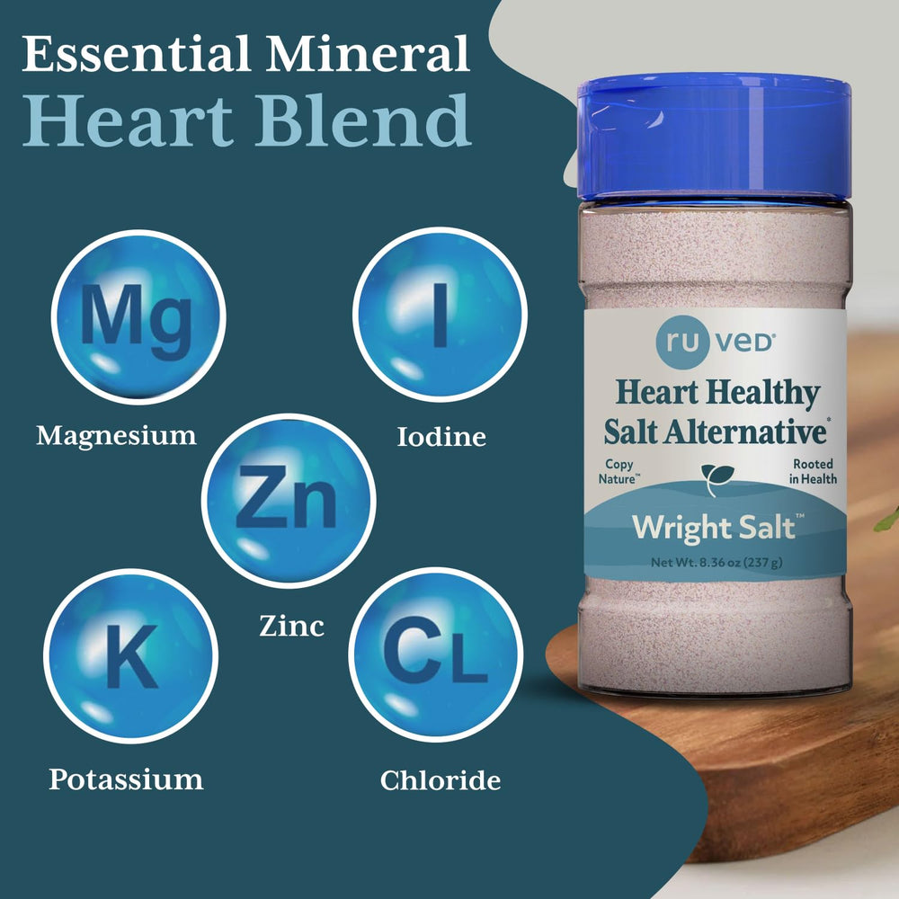 R-U VED Wright Salt 8.4 oz packaging for convenient use
