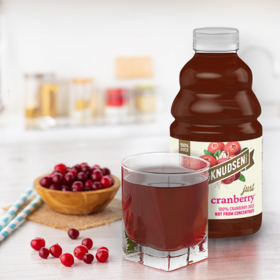 Ingredients panel highlights 100% juice with no added sugar.