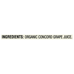 R.W. Knudsen Just Concord Grape Juice glass invites a refreshing lunch sip.