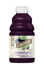 R.W. Knudsen Organic Just Concord Grape Juice bottle—100% juice, ideal for smoothies.