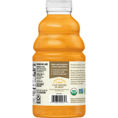 RW Knudsen Organic Pineapple Juice organic-cert crest, indicates non-GMO and no sugar added.