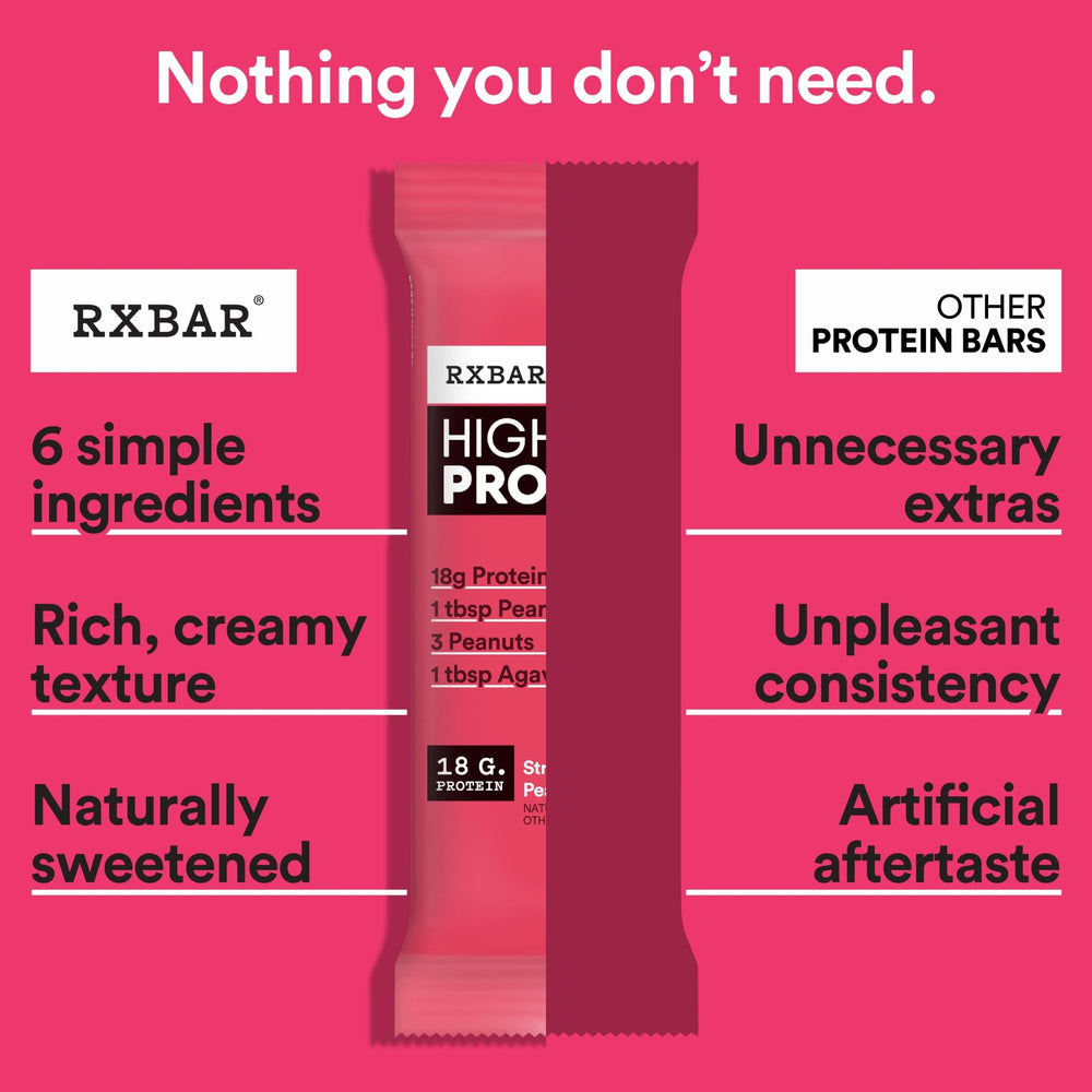 RXBAR bar break moment during hike or commute