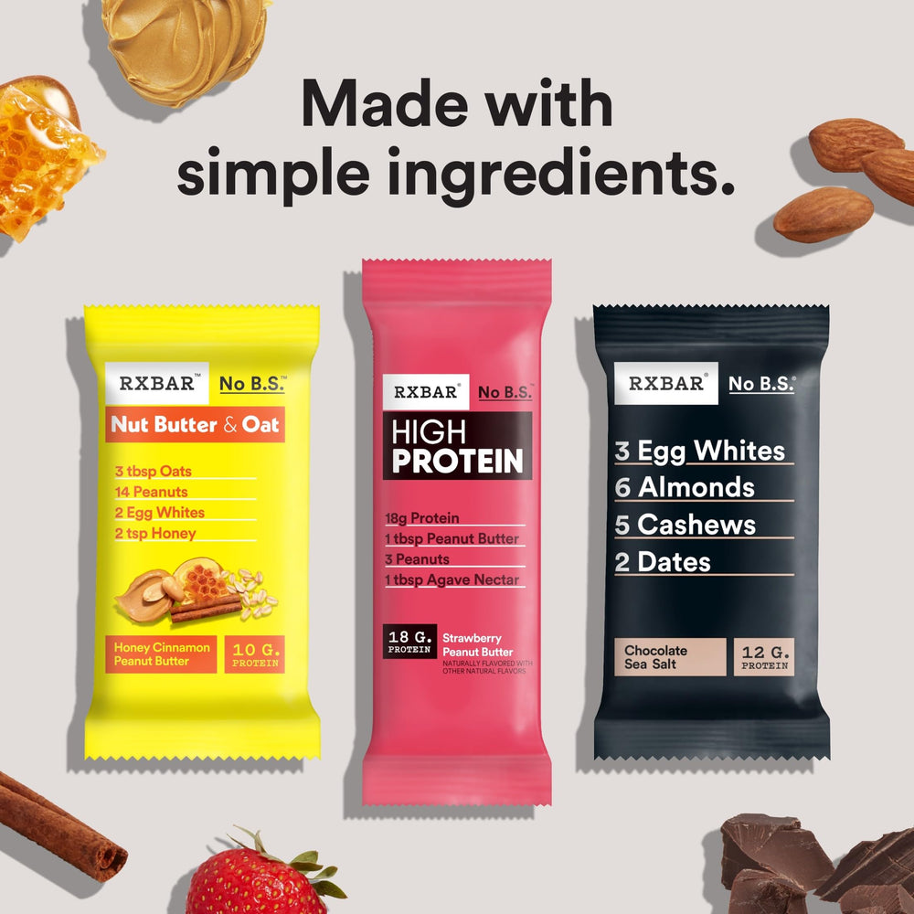 RXBAR bar texture is soft and chewy for a satisfying bite.