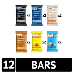 RXBAR Blueberry and Coconut Chocolate panel showcases fruity notes and gluten-free protein