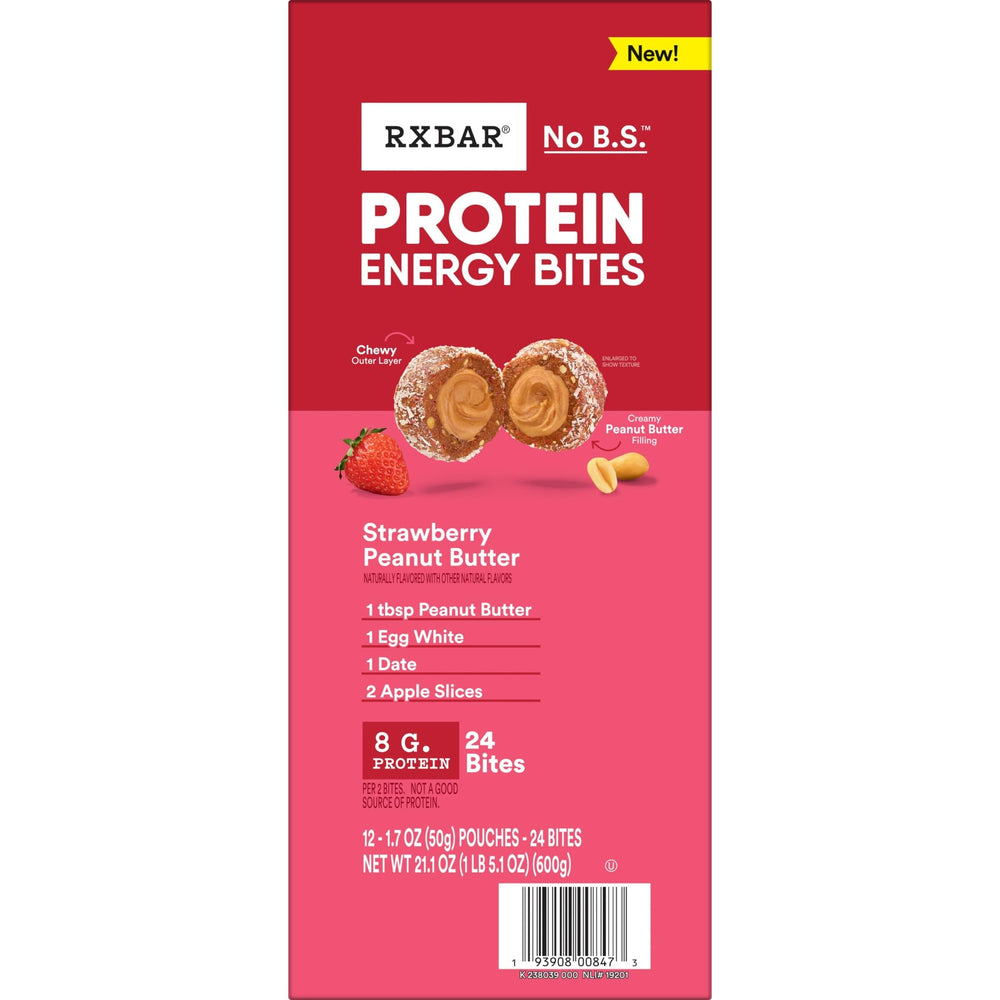 RXBAR box details: 21.1oz with twelve pouches