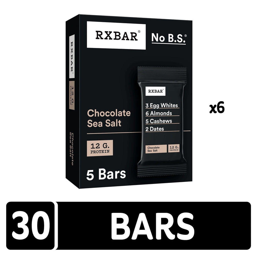 RXBAR on-the-go bar shown in bag, ideal for breakfast or lunch routines