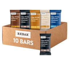 RXBAR Chocolate Sea Salt bar offers protein-packed on-the-go snacking with real ingredients.