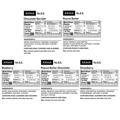 RXBAR Chocolate Sea Salt bar close-up, a tasty protein-rich snack.