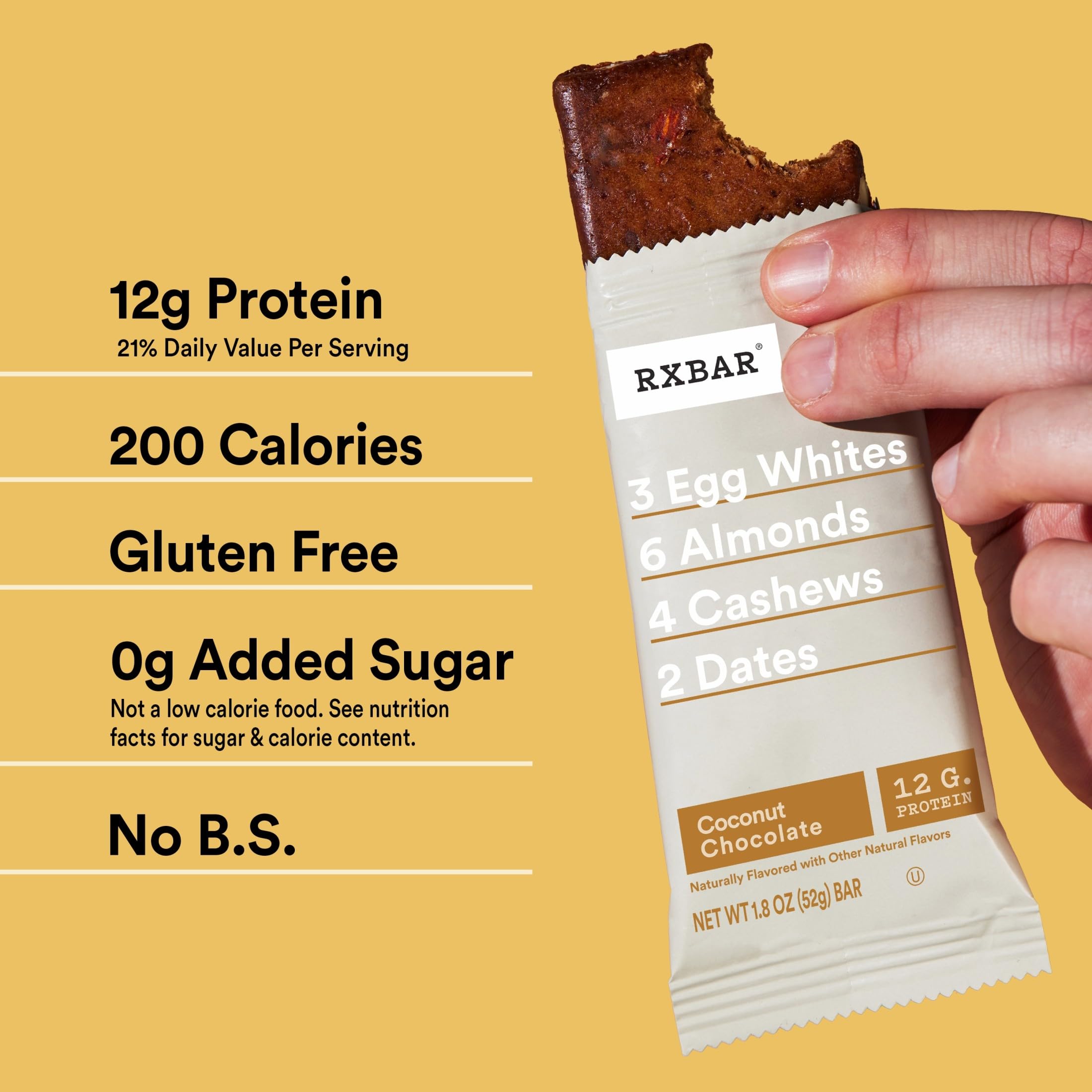 RXBAR Coconut Chocolate in gym bag after workout.