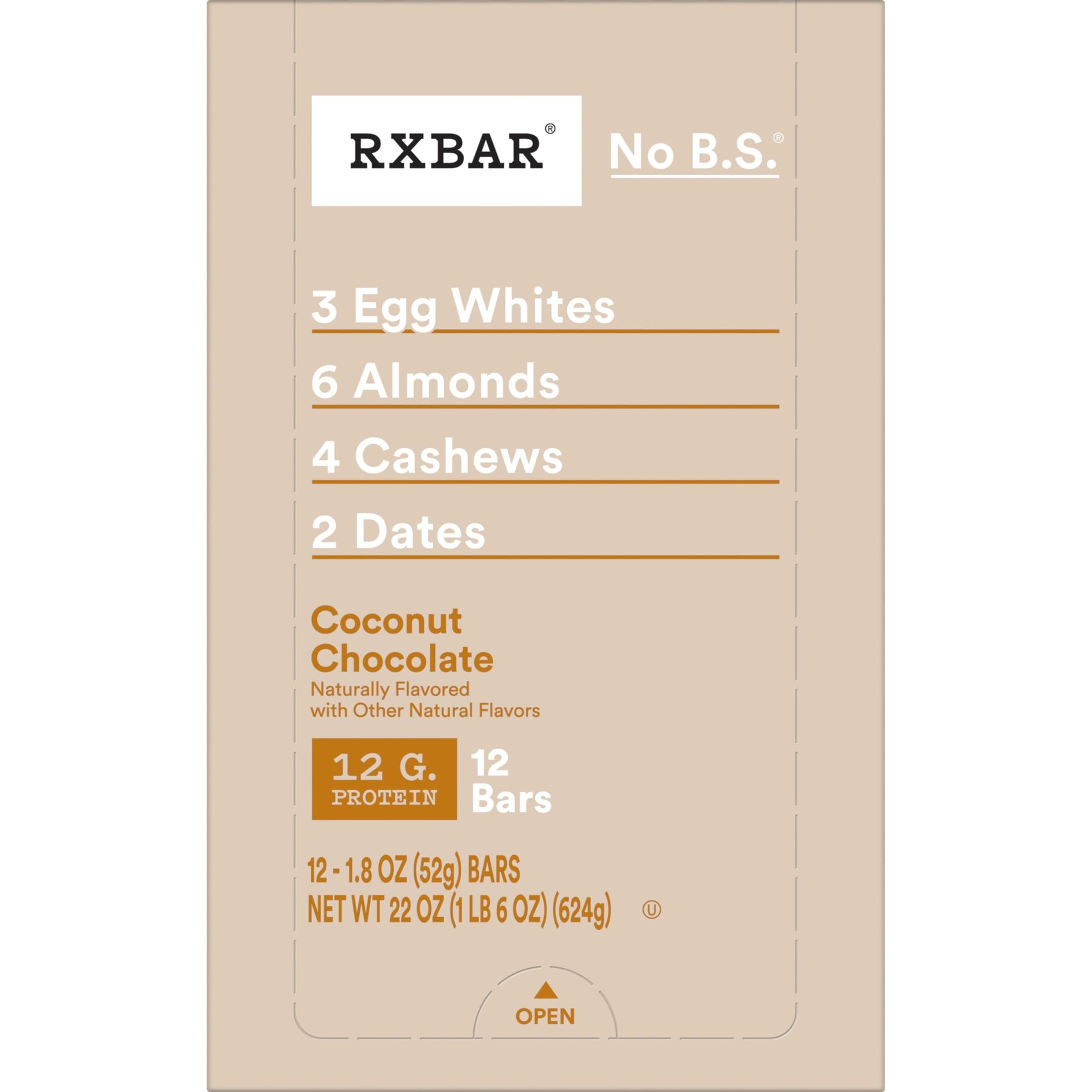 RXBAR Coconut Chocolate with coffee during a morning routine.
