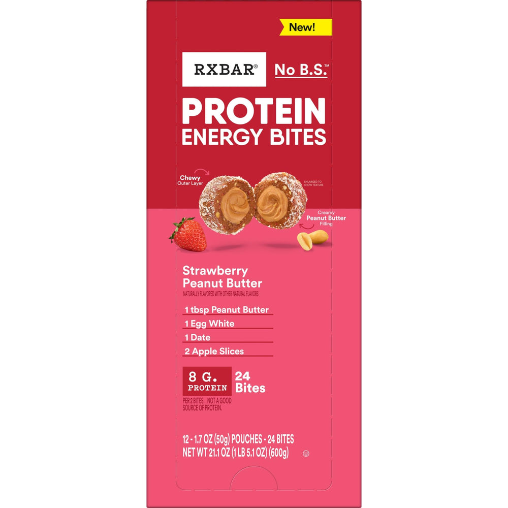 RXBAR fiber-rich bite with healthy fats in a portable form