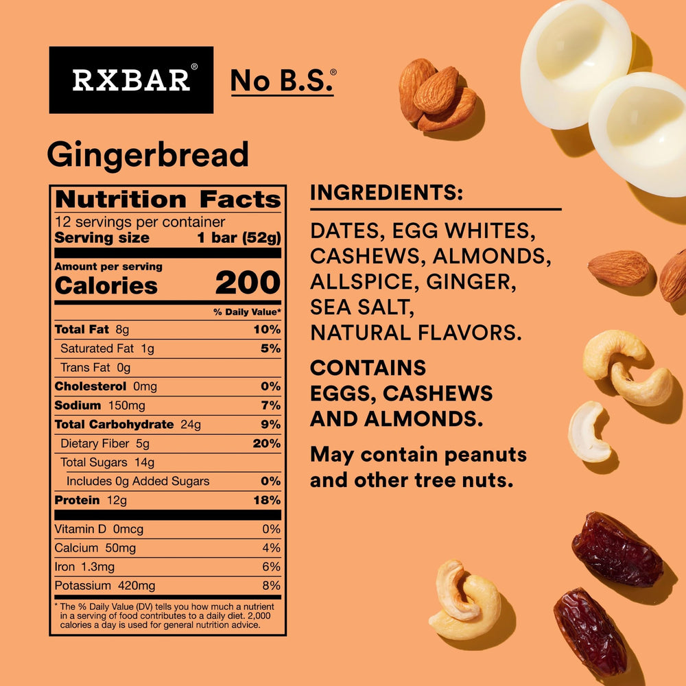 RXBAR’s almonds and cashews visible for a crunchy texture