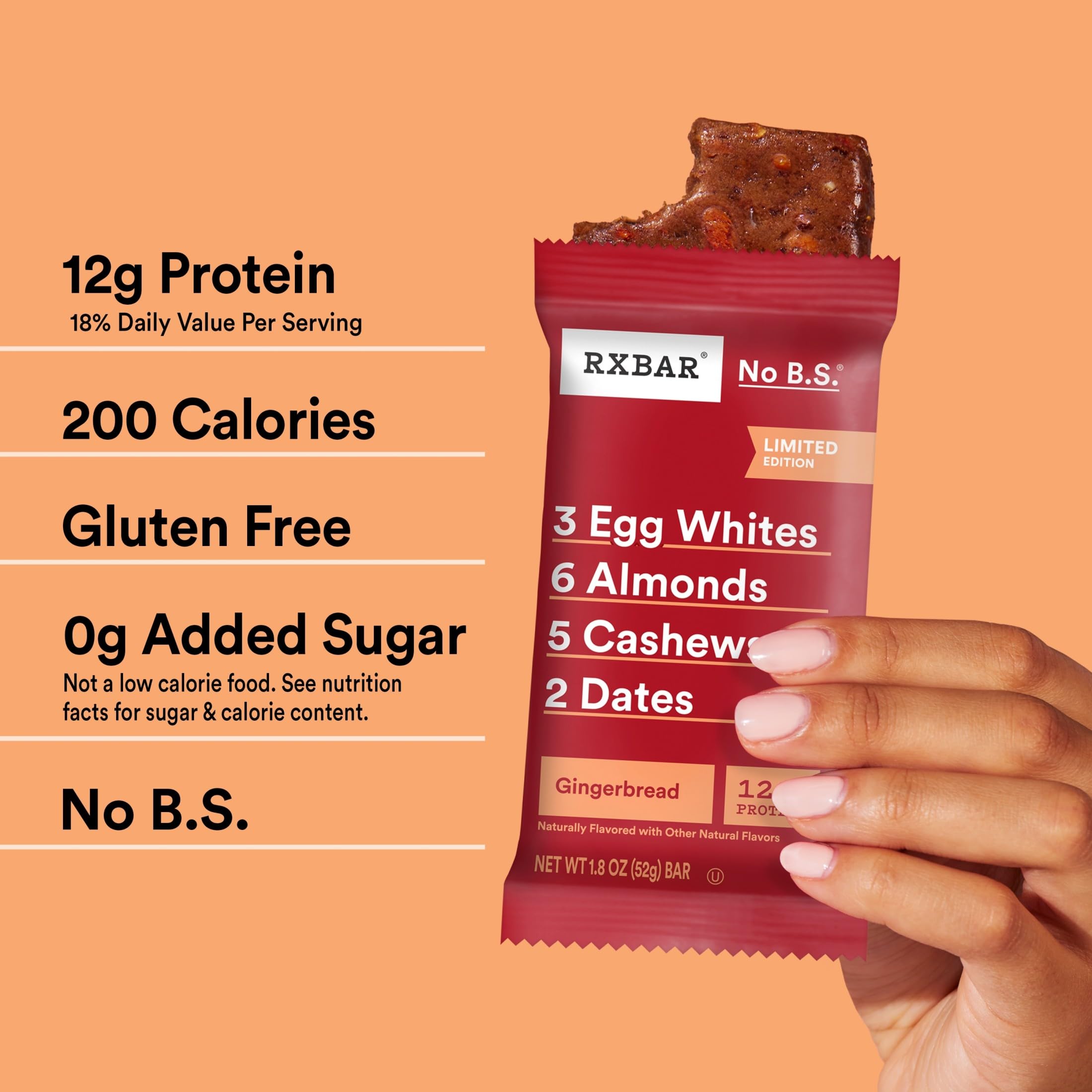 On-the-go office desk with RXBAR as a quick fuel