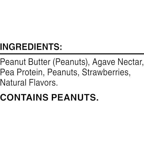 RXBAR ingredients pile highlight pea protein, peanuts, and strawberries