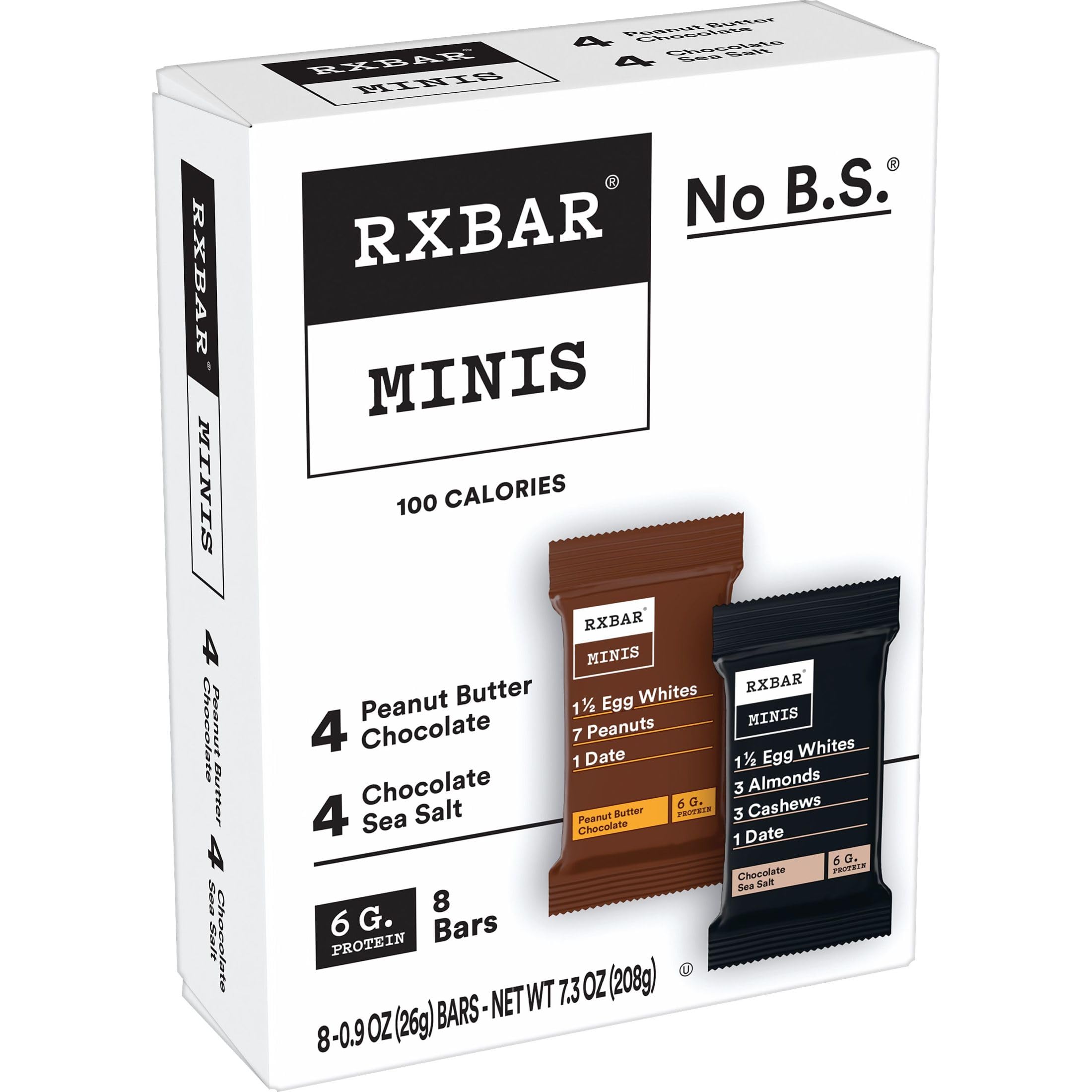 RXBAR Minis 32-bar variety pack offers convenient gluten-free protein