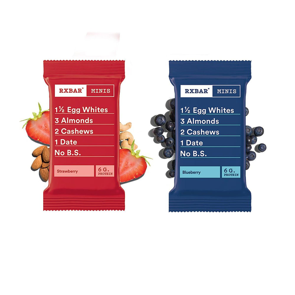 RXBAR Minis on a desk as a quick office snack