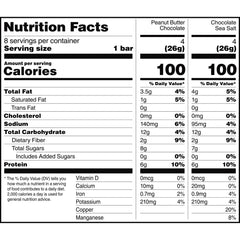 RXBAR Minis peanut butter chocolate bar, gluten-free protein snack